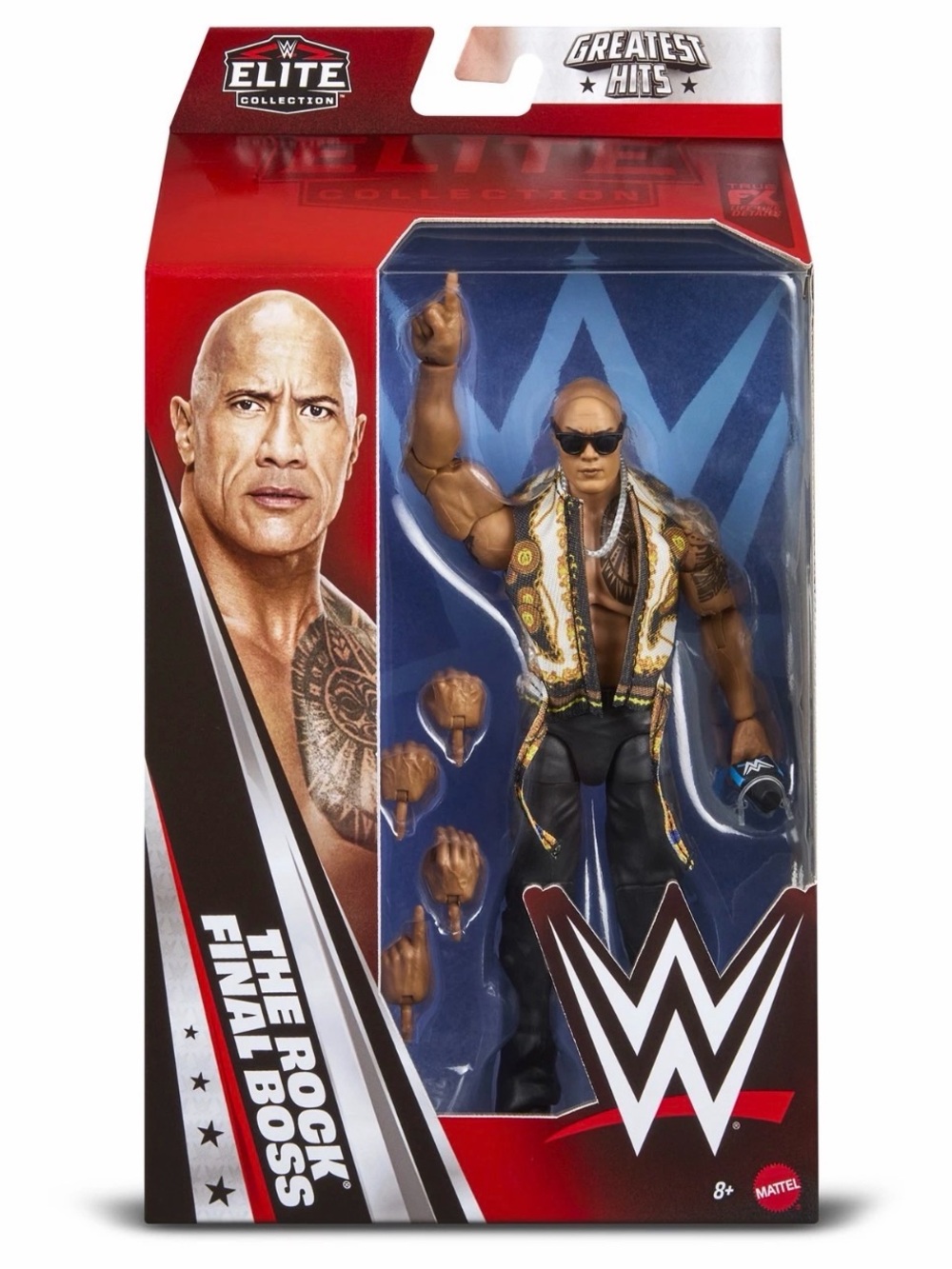 The Rock (Final Boss) - WWE Elite Greatest Hits 10 Toy Wrestling Action Figure